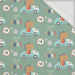 DINO CAR pat. 2 - looped knit fabric