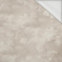 CAMOUFLAGE pat. 2 / beige - looped knit fabric