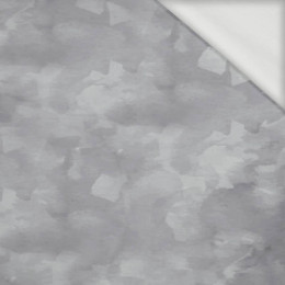 CAMOUFLAGE pat. 2 / grey - looped knit fabric