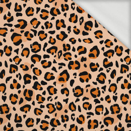LEOPARD / SPOTS  - looped knit fabric
