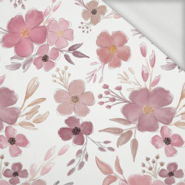 PAINTED FLOWERS pat. 1 - looped knit fabric