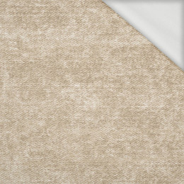 VINTAGE LOOK JEANS (beige) - looped knit fabric