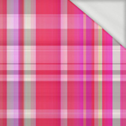 PINK CHECK PAT. 3 - looped knit fabric