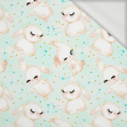 BUNNIES PAT. 5 (CUTE BUNNIES) - looped knit fabric