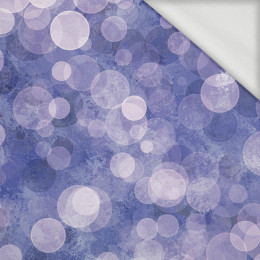 WINTER BOKEH (WINTER IS COMING) (Very Peri) - looped knit fabric