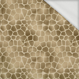 GIRAFFE PAT. 2 (SAFARI) - looped knit fabric