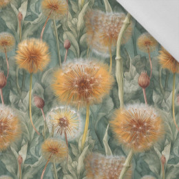 WATERCOLOR DANDELION PAT. 3 - Cotton woven fabric