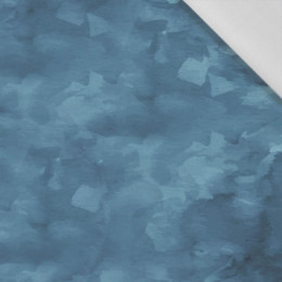 CAMOUFLAGE pat. 2 / atlantic blue - Cotton woven fabric