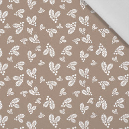 HOLLY (WHITE CHRISTMAS) - Cotton woven fabric