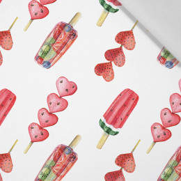 FRUITY ICE CREAM - Cotton woven fabric