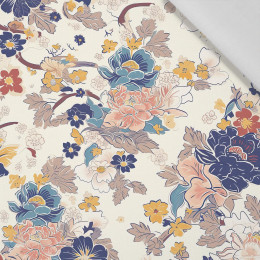 MIX FLOWERS - Cotton woven fabric