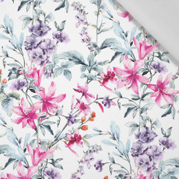 SPRING MEADOW pat. 1 - Cotton woven fabric