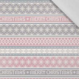 MERRY CHRISTMAS PAT. 1  (NORWEGIAN PATTERNS)  - Cotton woven fabric