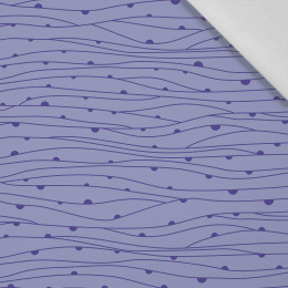 VALENTINE'S DEW (Very Peri) - Cotton woven fabric