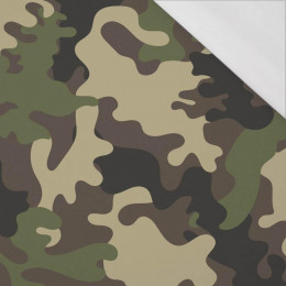 CAMOUFLAGE OLIVE - Cotton woven fabric
