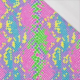 NEON SNAKE'S SKIN PAT.1  - single jersey with elastane 