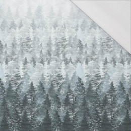 FORREST OMBRE (WINTER IN THE MOUNTAIN) - SINGLE JERSEY PANORAMIC PANEL 
