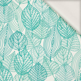 LEAVES  - viscose woven fabric