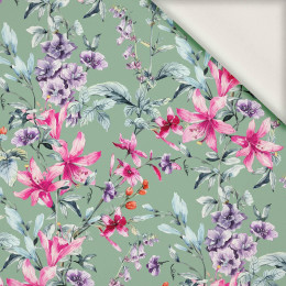 SPRING MEADOW pat. 3 - viscose woven fabric