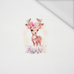 BABY DEER - panel (75cm x 80cm) Waterproof woven fabric