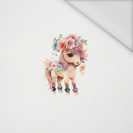 BABY PONY - panel (75cm x 80cm) Waterproof woven fabric