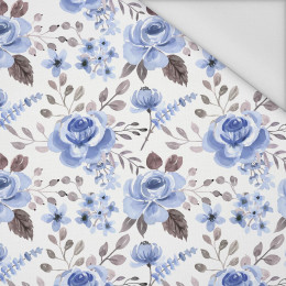 BLUE FLOWERS - Waterproof woven fabric