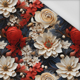 VIBRANT FLOWERS PAT. 1 - Waterproof woven fabric