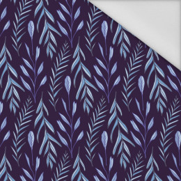 BLUE LEAVES pat. 4 - Waterproof woven fabric