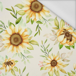 PASTEL SUNFLOWERS PAT. 1 - Waterproof woven fabric