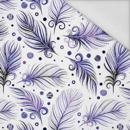 FEATHERS (Very Peri) - Waterproof woven fabric