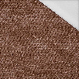 VINTAGE LOOK JEANS (brown) - Waterproof woven fabric