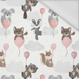 ANIMALS IN CLOUDS pat. 1 - Waterproof woven fabric