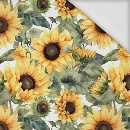 PAINTED SUNFLOWERS pat. 3 - Viscose jersey