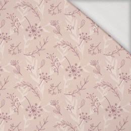 PINK LEAVES PAT. 2 - Viscose jersey