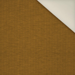 HERRINGBONE / NIGHT CALL / mustard- Upholstery velour 