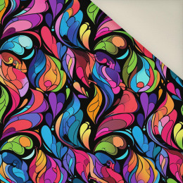 COLORFUL ABSTRACT- Upholstery velour 