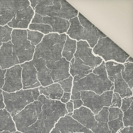 SCORCHED EARTH (white) / ACID WASH (grey)- Upholstery velour 