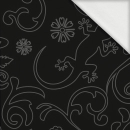 ETNO / contour - looped knit fabric with elastane
