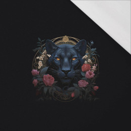 GOTHIC PANTHER - panel (60cm x 50cm)- single jersey with elastane ITY