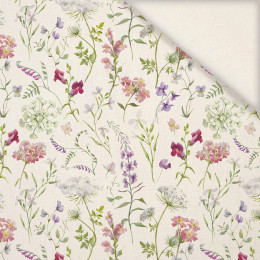 PASTEL FLOWERS - Linen 100%