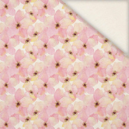 PINK FLOWERS (IN THE MEADOW) - Linen 100%