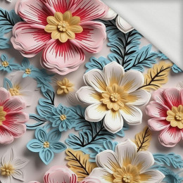 FLOWERS 3D PAT. 11 - looped knit fabric