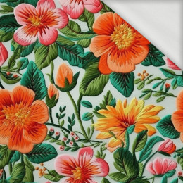 FLOWERS 3D PAT. 3 - looped knit fabric
