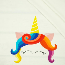 UNICORN / rainbow - panel single jersey TE210