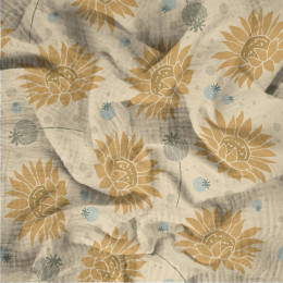 AUTUMN GARDEN pat. 4 - Cotton muslin
