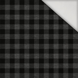 CHECK VICHY - MELANGE GRAPHITE - lycra 300g