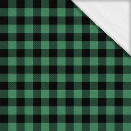 CHECK VICHY - MELANGE GREEN - Nylon fabric PUMI