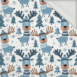 LET IS SNOW wz.5 - looped knit fabric