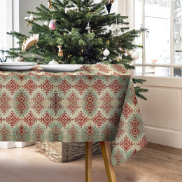 CHRISTMAS DAMASCO pat. 3 - Woven Fabric for tablecloths
