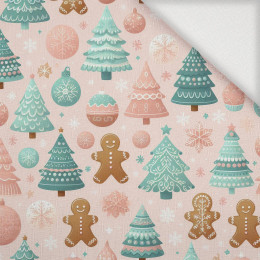 Pastel Christmas wz. 1 - Woven Fabric for tablecloths